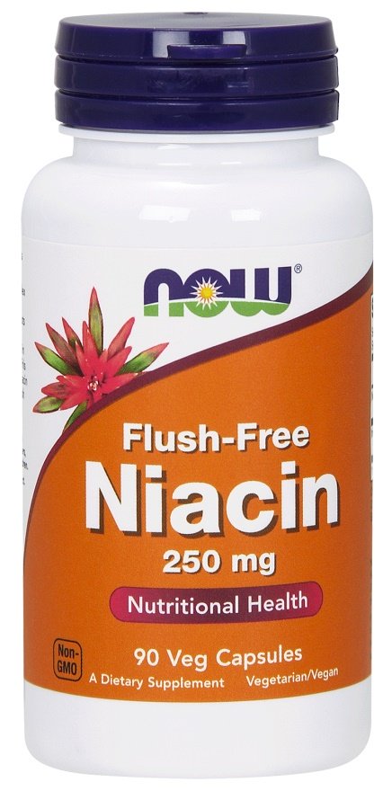 NOW Foods: Niacin Flush-Free, 250mg - 90 vcaps