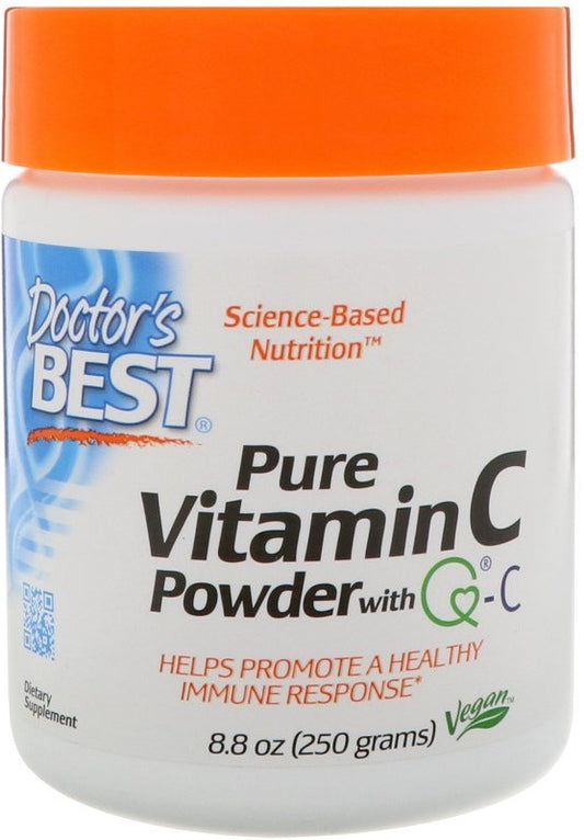 Doctor's Best: Pure Vitamin C Powder with Quali-C - 250g