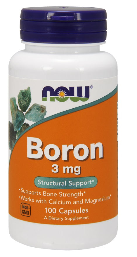 NOW Foods: Boron, 3mg - 100 caps