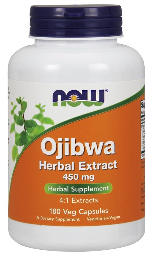 NOW Foods: Ojibwa Herbal Extract, 450mg - 180 vcaps