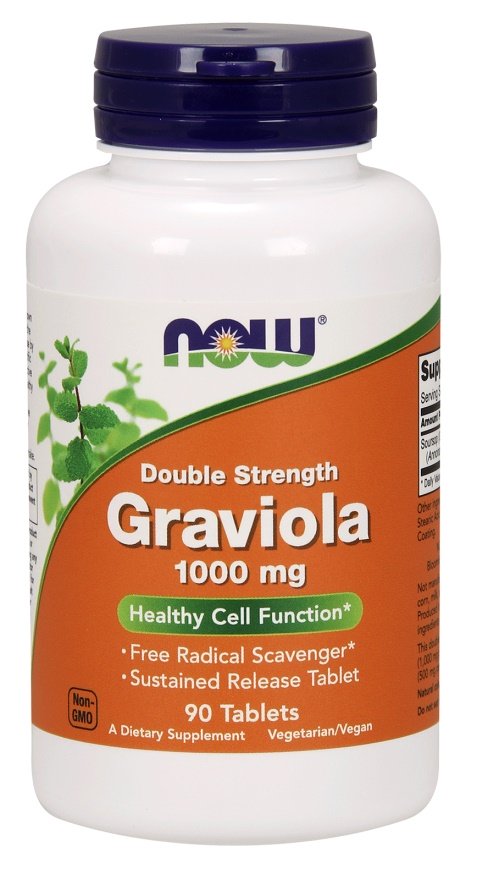 NOW Foods: Graviola, 1000mg - 90 tabs