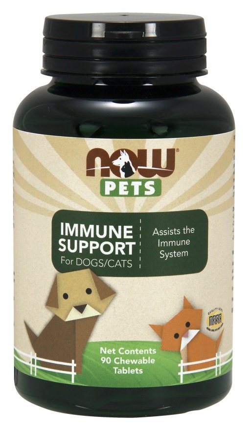 NOW Foods: Pets, Immune Support - 90 chewable tablets