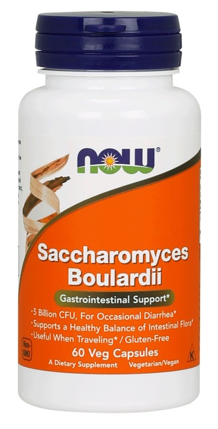 NOW Foods: Saccharomyces Boulardii - 60 vcaps