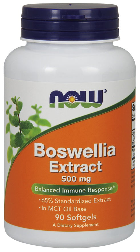 NOW Foods: Boswellia Extract, 500mg - 90 softgels