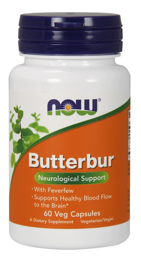 NOW Foods: Butterbur - 60 vcaps