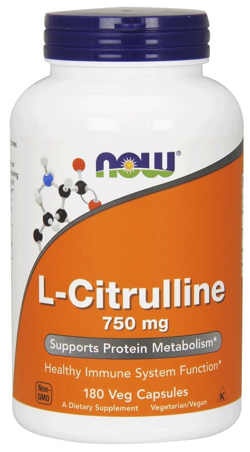 NOW Foods: L-Citrulline, 750mg - 180 vcaps