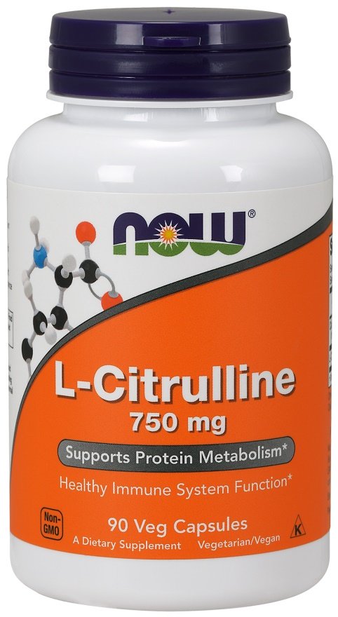 NOW Foods: L-Citrulline, 750mg - 90 vcaps