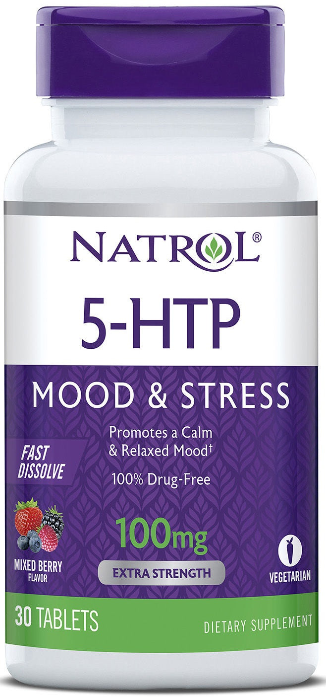 Natrol: 5-HTP Fast Dissolve 100mg - 30 tabs