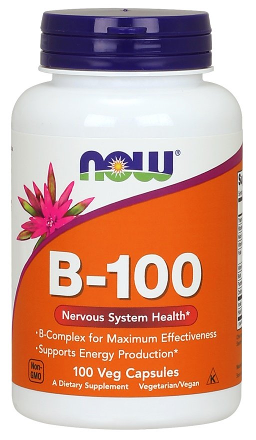 NOW Foods: Vitamin B-100 - 100 vcaps