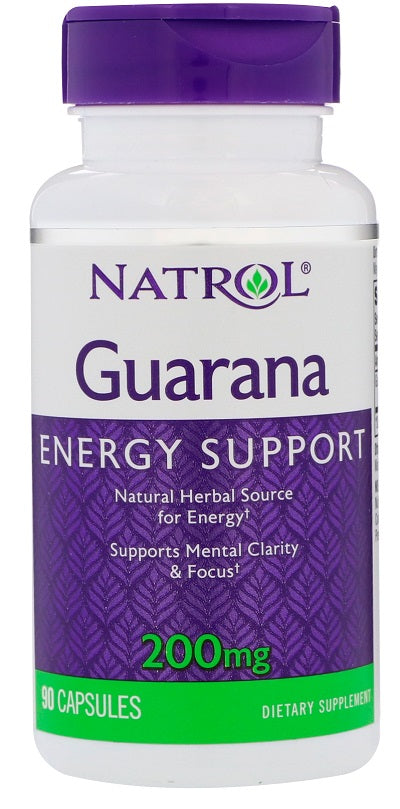 Natrol: Guarana, 200mg - 90 caps