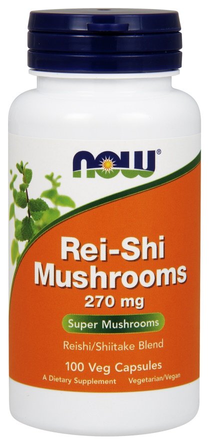 NOW Foods: Rei-Shi Mushrooms, 270mg - 100 vcaps