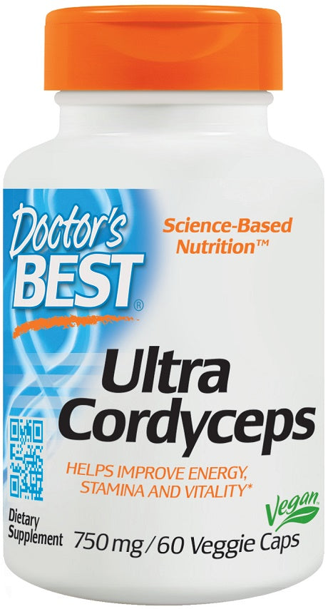 Doctor's Best: Ultra Cordyceps, 750mg - 60 vcaps