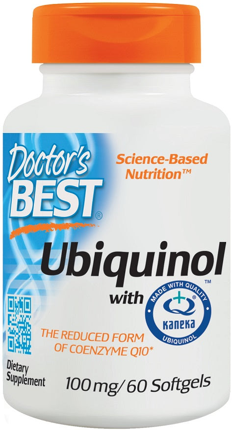 Doctor's Best: Ubiquinol with Kaneka, 100mg - 60 softgels