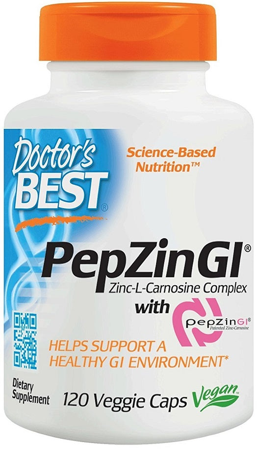 Doctor's Best: PepZin GI - 120 vcaps