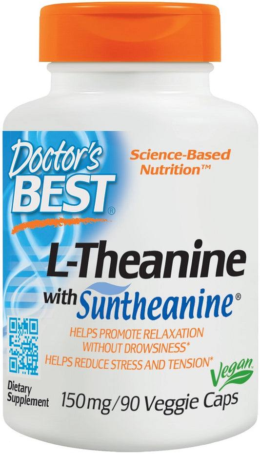 Doctor's Best: L-Theanine with Suntheanine, 150mg - 90 vcaps