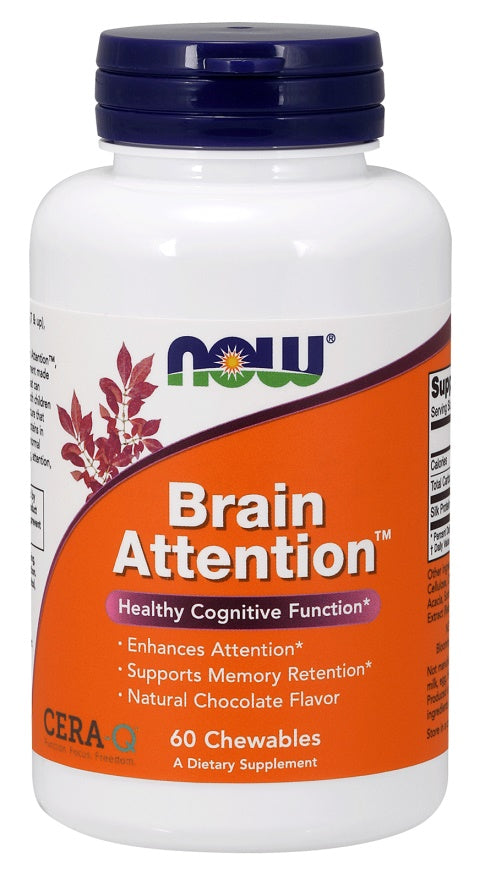 NOW Foods: Brain Attention - 60 chewables