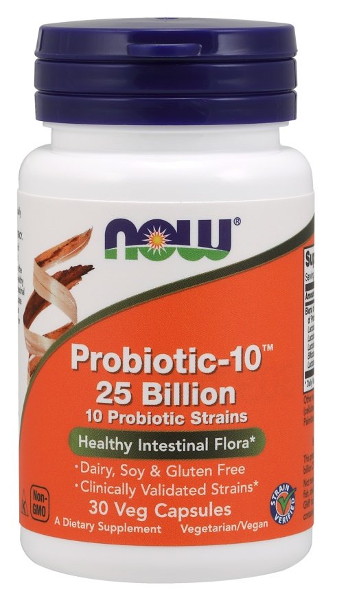 NOW Foods: Probiotic-10, 25 Billion - 30 vcaps