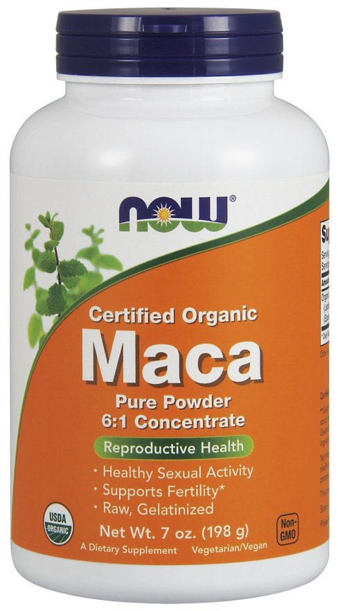 NOW Foods: Maca 6:1 Concentrate, Pure Powder - 198g