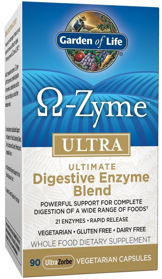 Garden of Life: Omega Zyme Ultra - 90 vcaps