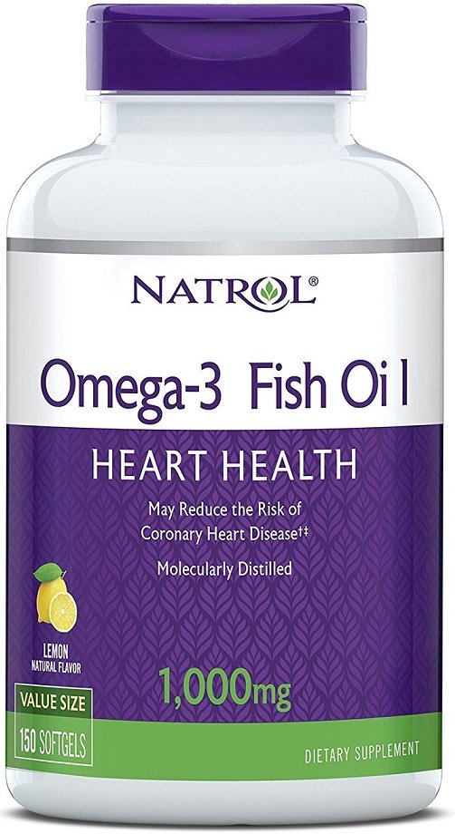 Natrol: Omega-3 Fish Oil, 1000mg - 150 softgels