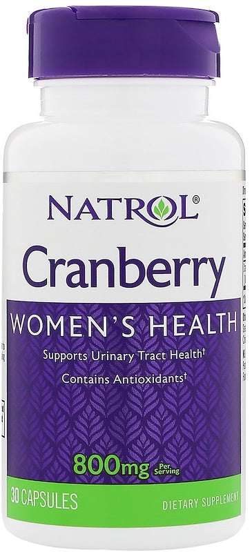 Natrol: Cranberry, 800mg - 30 caps