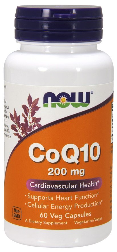 NOW Foods: CoQ10, 200mg - 60 vcaps