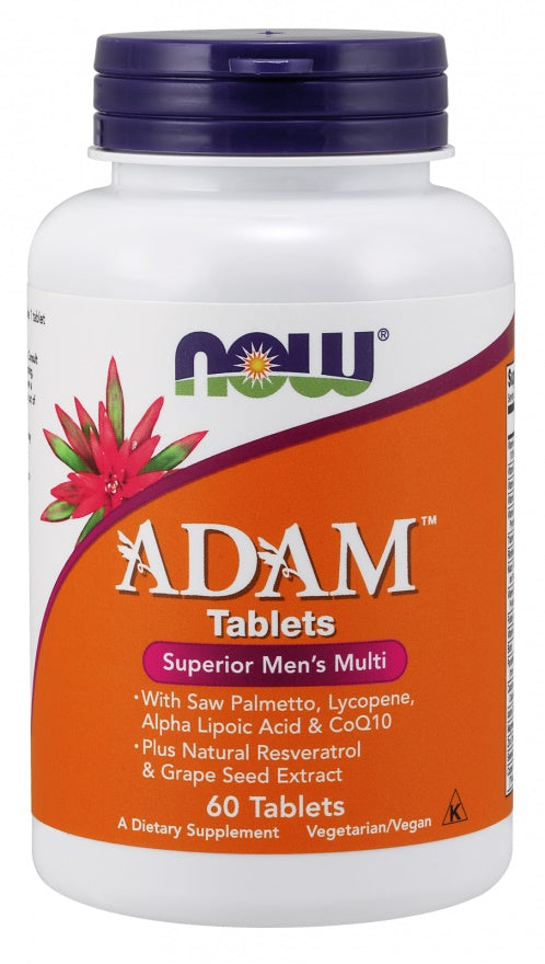 NOW Foods: ADAM Multi-Vitamin for Men - 60 tablets