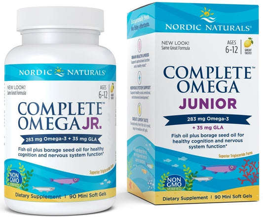 Nordic Naturals: Complete Omega Junior, 283mg Lemon - 90 mini softgels