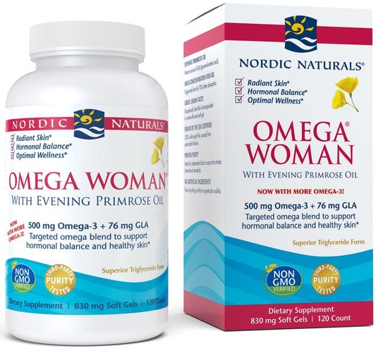 Nordic Naturals: Omega Woman, 500mg - 120 softgels