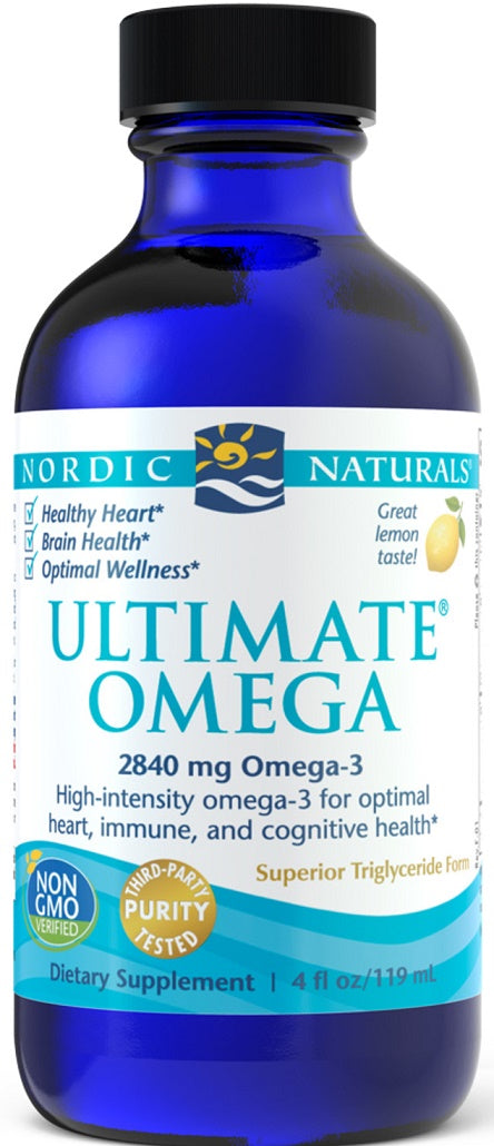 Nordic Naturals: Ultimate Omega, 2840mg Lemon - 119 ml.