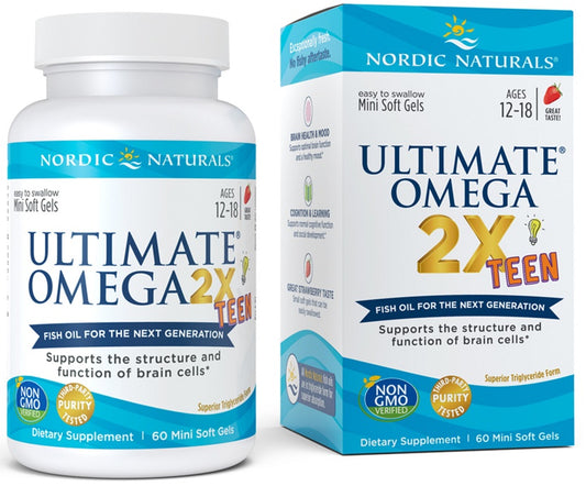 Nordic Naturals: Ultimate Omega 2X TEEN - 60 mini softgels