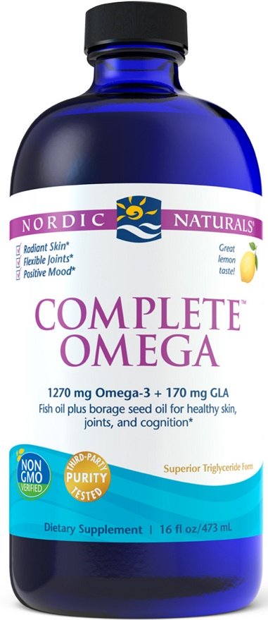 Nordic Naturals: Complete Omega, 1270mg Lemon - 473 ml.