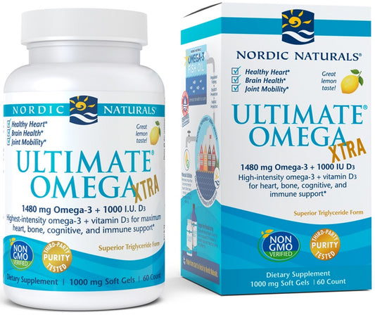 Nordic Naturals: Ultimate Omega Xtra, 1480mg Lemon - 60 softgels