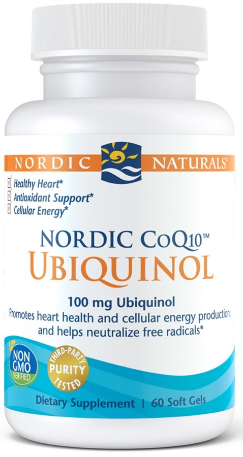 Nordic Naturals: Nordic CoQ10 Ubiquinol, 100mg - 60 softgels