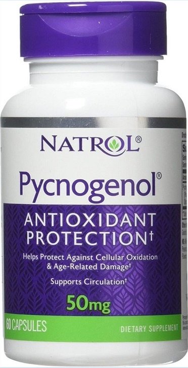 Natrol: Pycnogenol, 50mg - 60 caps