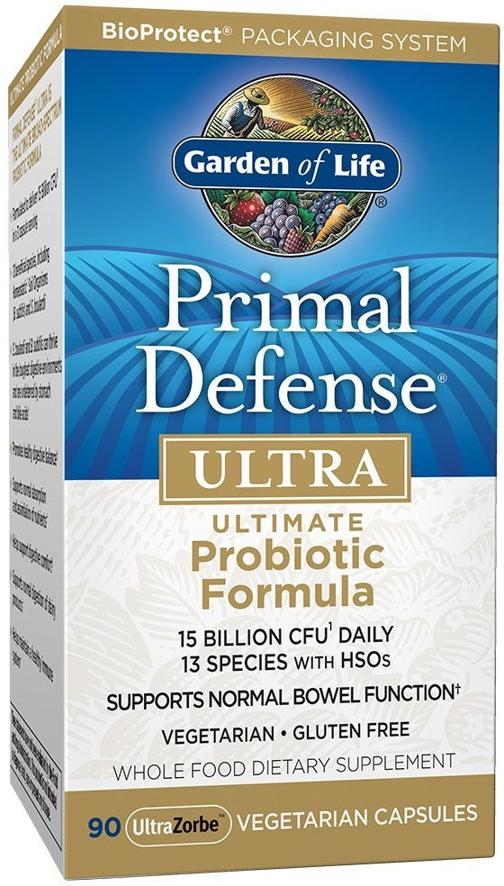 Garden of Life: Primal Defense Ultra, Ultimate Probiotic Formula - 90 vcaps