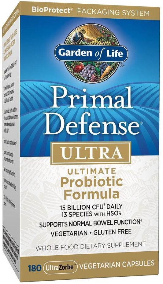 Garden of Life: Primal Defense Ultra - 180 vcaps