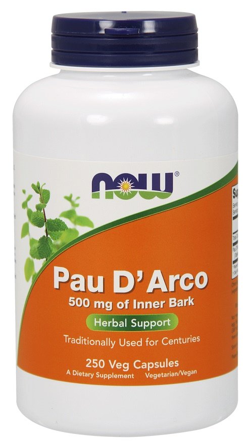 NOW Foods: Pau D'Arco, 500mg - 250 vcaps