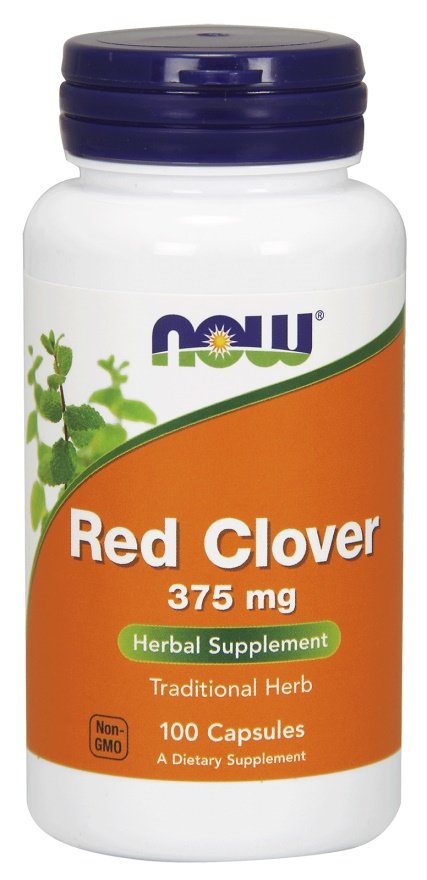 NOW Foods: Red Clover, 375mg - 100 caps