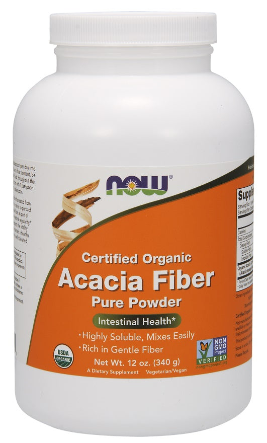 NOW Foods: Acacia Fiber Organic Powder - 340g