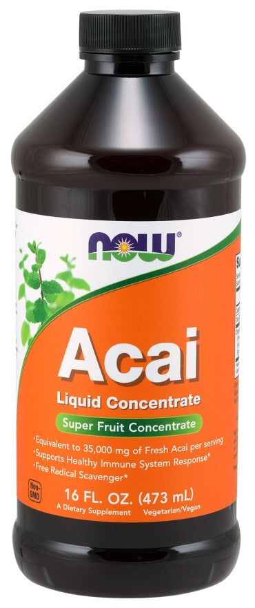 NOW Foods: Acai Liquid Concentrate - 473 ml.