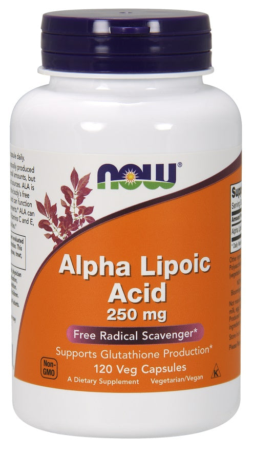 NOW Foods: Alpha Lipoic Acid, 250mg - 120 vcaps