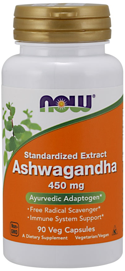 NOW Foods: Ashwagandha Extract, 450mg - 90 vcaps