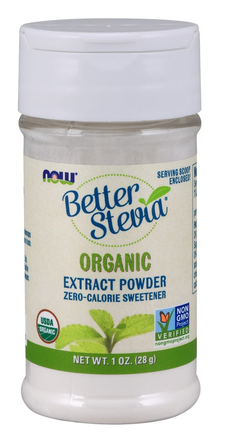 NOW Foods: Better Stevia Extract Powder, Organic - 28g