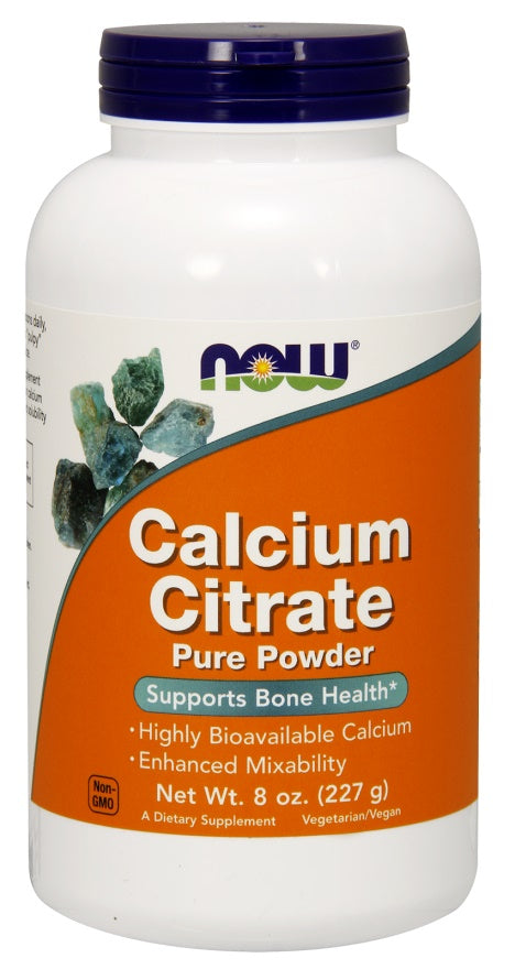 NOW Foods: Calcium Citrate Pure Powder - 227g