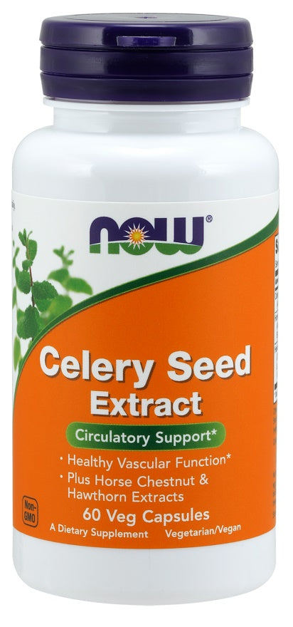 NOW Foods: Celery Seed Extract - 60 vcaps