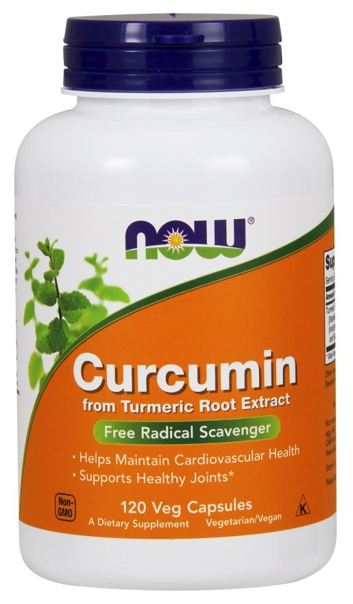 NOW Foods: Turmeric Curcumin - 120 vcaps