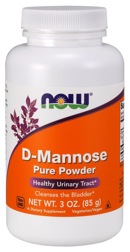 NOW Foods: D-Mannose, Pure Powder - 85g