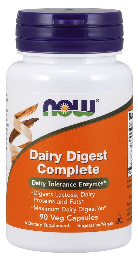 NOW Foods: Dairy Digest Complete - 90 vcaps