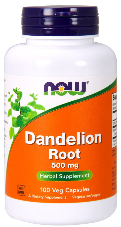 NOW Foods: Dandelion Root, 500mg - 100 vcaps